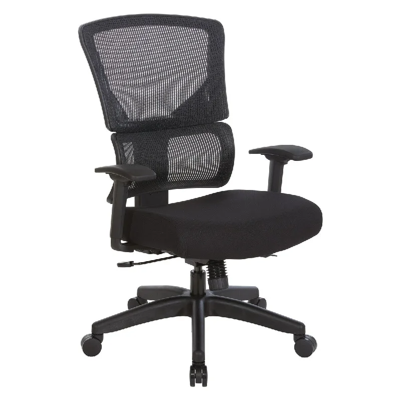 Black Back with Black Mesh v2 Seat