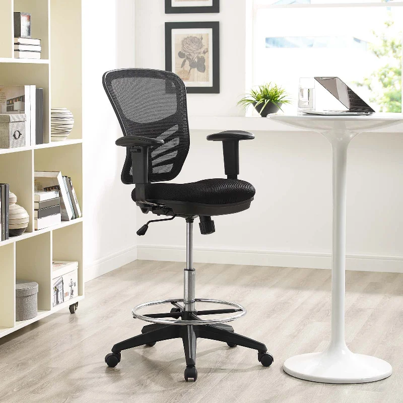 Modway Articulate Drafting Chair - Black - EEI-2289