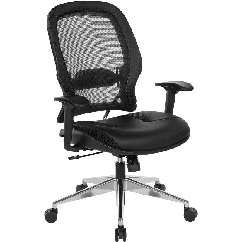 Professional Chair with Bonded Leather Seat