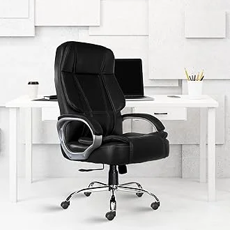 Designer Chairs SpaceX Chair (Leatherette, Black)