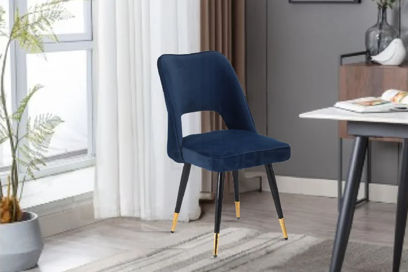 Ettorez Daisy-Blue  Modish Accent Chair