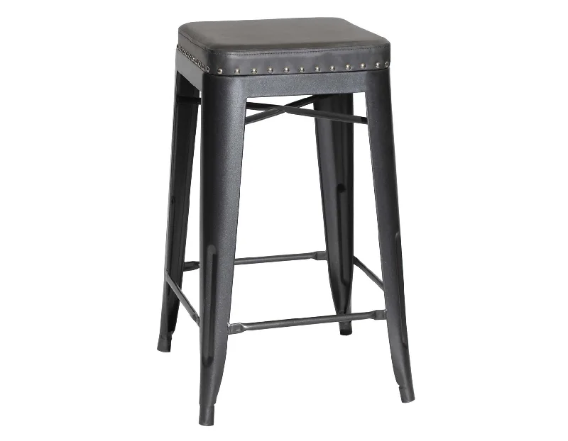 Hank 30″ Backless Bar Stool