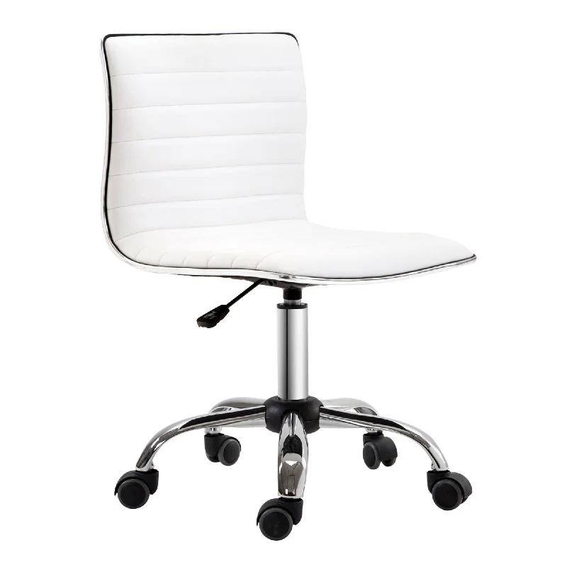 HOMCOM Ergonomic Executive Chair Armless