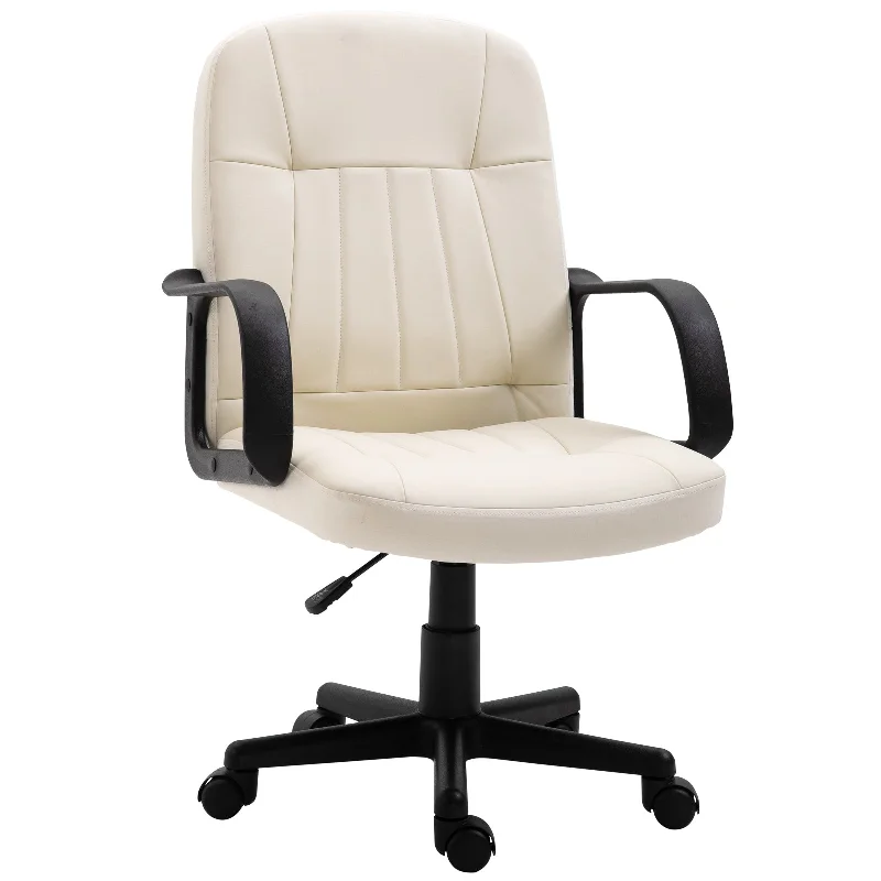 HOMCOM Swivel Executive Chair Pu Leather