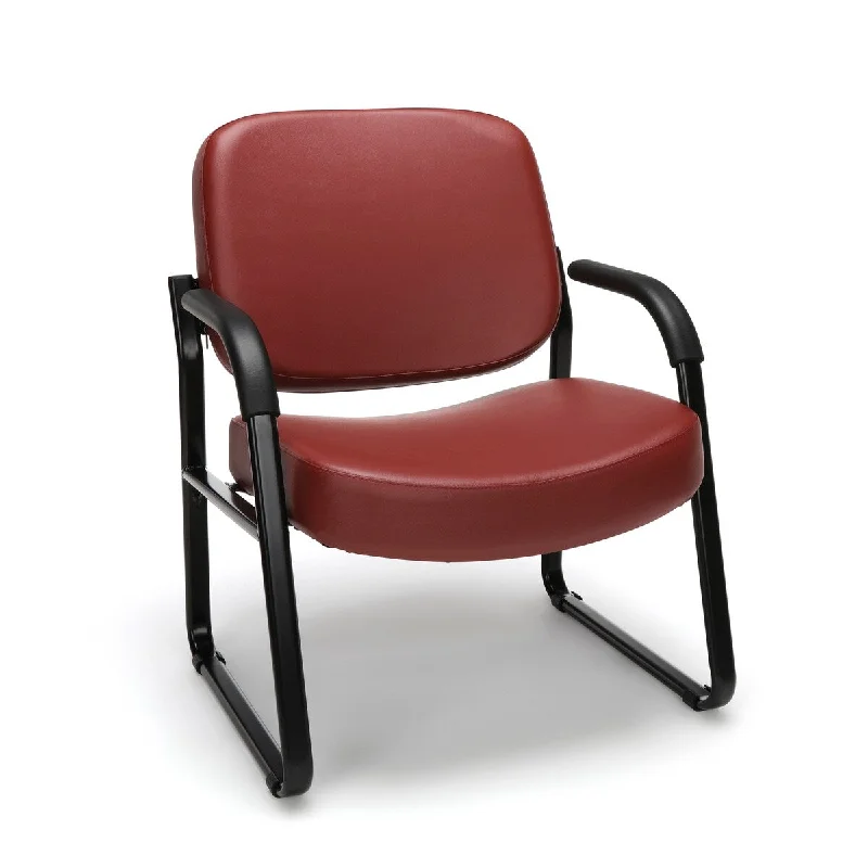 OFM Vinyl Big and Tall Guest and Reception Chair