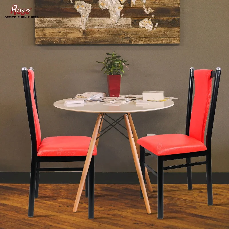 Duke Dinning Chairs for Kitchen & Dining Room (Red)