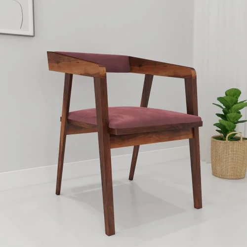 Solid Sheesham Wood Arm Chair For living Room