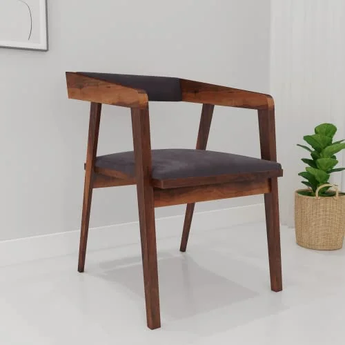 Solid Sheesham Wood Arm Chair For living Room