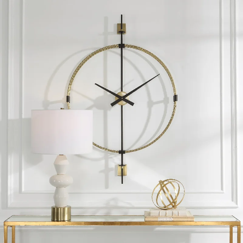 Uttermost 6106 Time Flies Modern Wall Clock