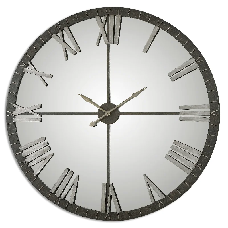 Uttermost 06419 Amelie Large Bronze Wall Clock