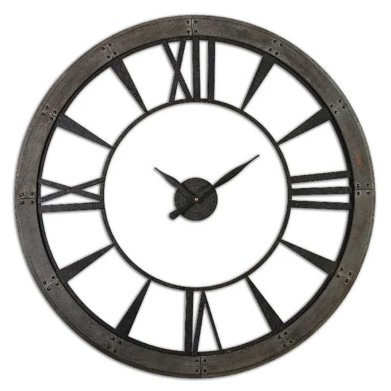 Uttermost 06084 Ronan Wall Clock, Large